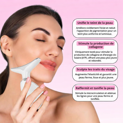 Avirly - Masseur facial LED tonifiant